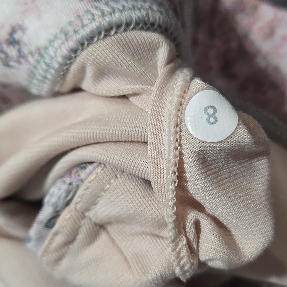 LULULEMON ENERGY BRA SUGAR CRUSH SIZE 8.    #7017 - Picture 9 of 10